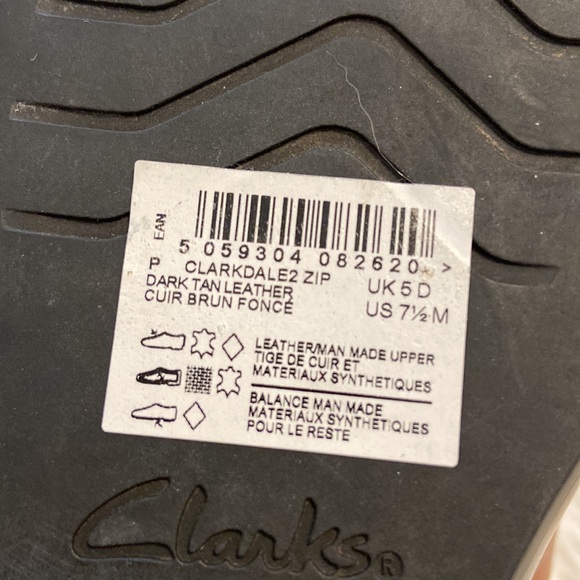 EUC (like new) Clarks Boots 7.5 - Picture 7 of 12